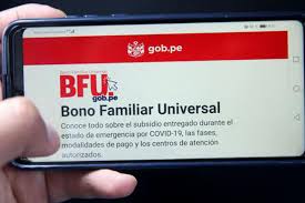 Consulta del Bono Familiar Universal en Perú